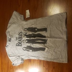 Beatles tee. Tear under right arm.